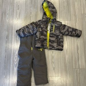 Toddler Snowsuit Jacket & Bib